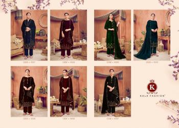 Kala fashion Kala Diamond Velvet Salwar Kameez wholesaler