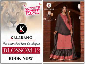 Kalarang Blossom vol 12 Jam Silk salwar Kameez wholesaler