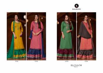 Kalarang Blossom vol 12 Jam Silk salwar Kameez wholesaler