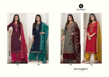 Kalarang Butterfly vol 2 Jam Silk Salwar Kameez wholesaler