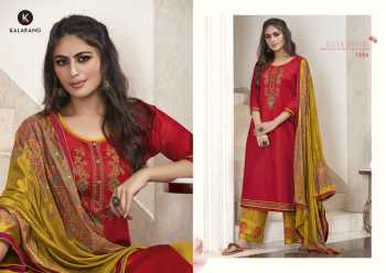 Kalarang Butterfly vol 2 Jam Silk Salwar Kameez wholesaler