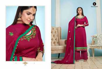 Kalarang Glory Jam Silk Cotton Salwar Kameez wholesaler