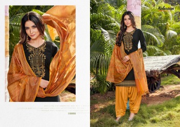 Kalaroop Sunheri Patiyala vol 3 Jam Silk Readymade Suit wholesale Price