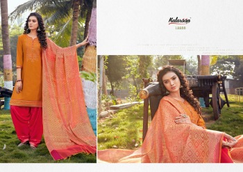 Kalaroop Sunheri Patiyala vol 3 Jam Silk Readymade Suit wholesale Price