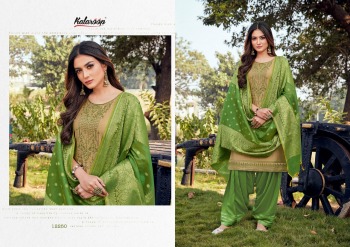 Kalaroop Sunheri Patiyala vol 3 Jam Silk Readymade Suit wholesale Price