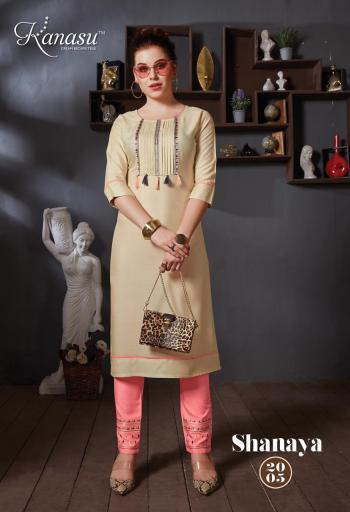 Kanasu Shanaya rayon Kurtis with pant buy wholesale price