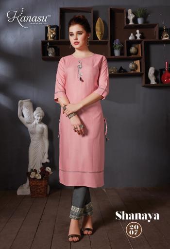 Kanasu Shanaya rayon Kurtis with pant buy wholesale price