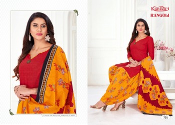 kanika Rangoli vol 7 Cotton readymade Dress Wholesale price