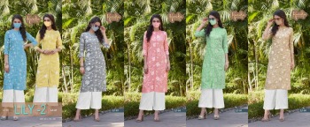 karika lily vol 2 Cotton kurtis with palazzo wholesale Price