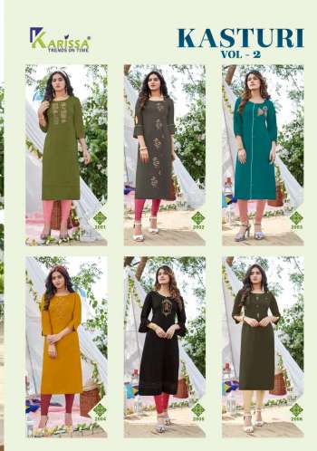 Karissa Kasturi vol 2 Hand work Kurtis wholesaler