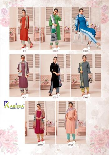 karissa Vidisha Kurtis with palazzo pant and Dupatta