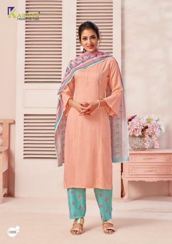 karissa Vidisha Kurtis with palazzo pant and Dupatta