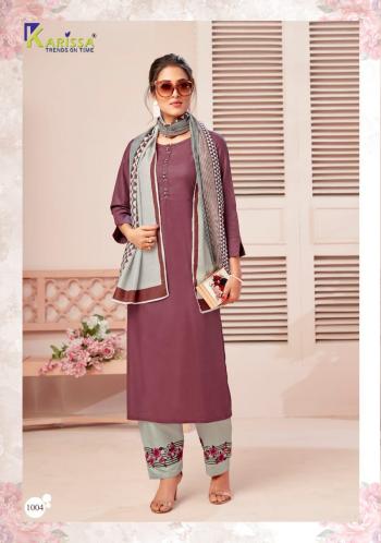 karissa Vidisha Kurtis with palazzo pant and Dupatta