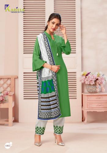 karissa Vidisha Kurtis with palazzo pant and Dupatta