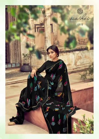 Kashvi Orchid Georgette Daily wear Saree wholesaler