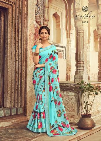 Kashvi Orchid Georgette Daily wear Saree wholesaler