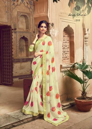 Kashvi Orchid Georgette Daily wear Saree wholesaler