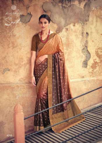 Kashvi Sarthi Vichitra Silk Saree buy wholesale Price