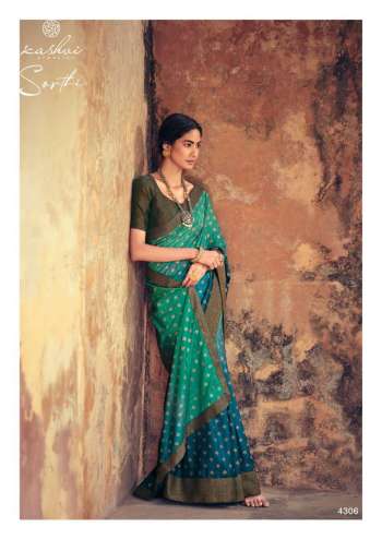 Kashvi Sarthi Vichitra Silk Saree buy wholesale Price