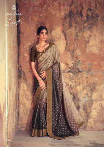 Kashvi Sarthi Vichitra Silk Saree buy wholesale Price