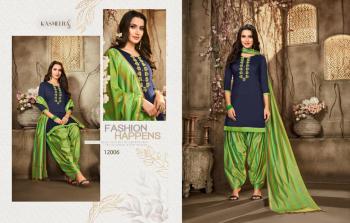 Kasmeera Rainbow Patiyala vol 3 Soft Cotton Punjabi Dress material