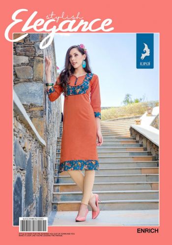 Kaya Enrich party wear kurtis wholesaler