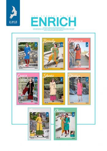 Kaya Enrich party wear kurtis wholesaler