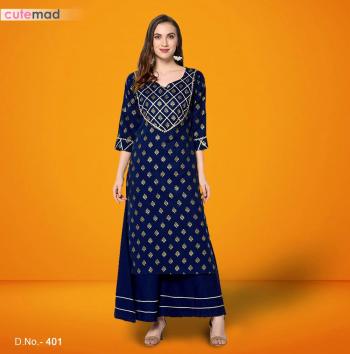 Kesari Export Cutemade vol 4 Party wear kurtis with palazzo catalog