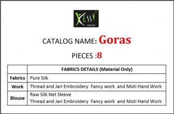 Kessi Goras Silk Saree buy wholesale Price