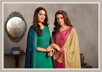 Kessi Gulal Jam Silk Salwar Kameez catalog Wholesaler