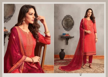 Kessi Gulal Jam Silk Salwar Kameez catalog Wholesaler