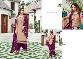 Kessi patiyala House vol 77 Georette punjabi Suits catalog