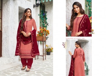 Kessi patiyala House vol 77 Georette punjabi Suits catalog