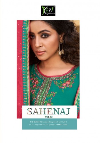 Kessi Sahenaz vol 2 Jam Silk Salwar Kameez wholesaler