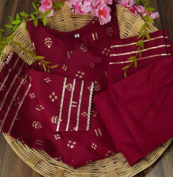 Khadi Cotton Foil Print kurtis with Pant catalog