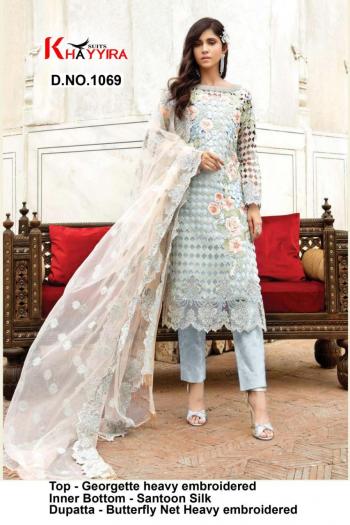 Khayyira Majestic 1069 Hit Design Pakistani Suits wholesaler