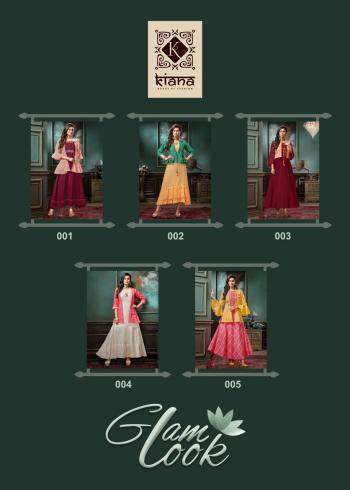 Kiana Glam Look Rayon party wear kurtis wholesaler