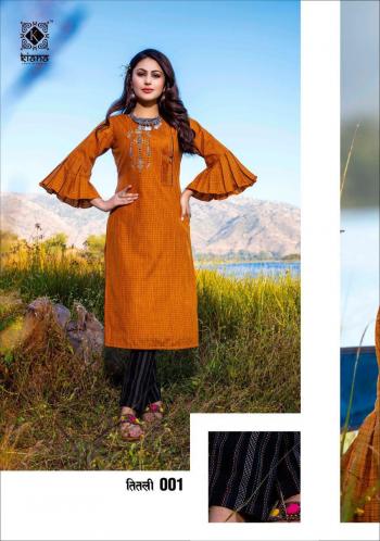 Kiana Titli kurtis with pant buy Wholesale price