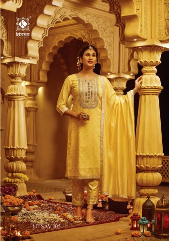 Kiana-Utsav-Muslin-Slub-Kurtis-with-pant-and-Dupatta-catalog-6