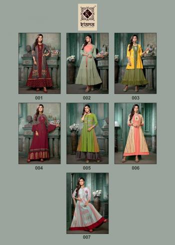 Kiana Velik Rayon Party wear kurtis wholesaler