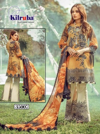 Kilruba Riwayat Cotton Pakistani Suits Wholesaler