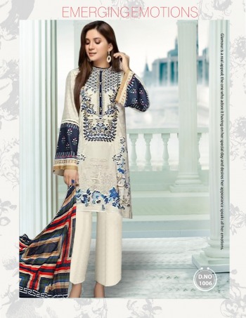 King Of Cotton Baroque lawn 2020 pakistani dress wholesale price