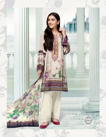 King Of Cotton Baroque lawn 2020 pakistani dress wholesale price