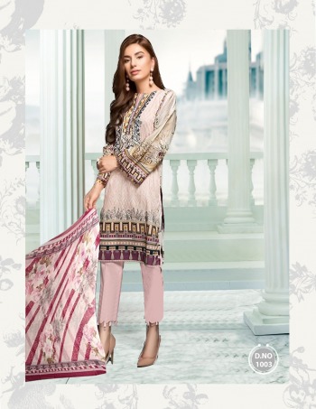 King Of Cotton Baroque lawn 2020 pakistani dress wholesale price