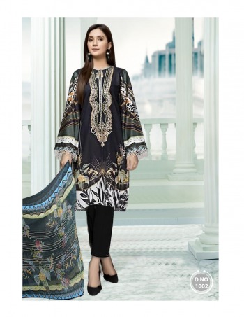 King Of Cotton Baroque lawn 2020 pakistani dress wholesale price