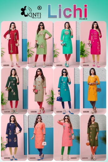 Kinti-Lichi-vol-2-Rayon-Casual-wear-Kurtis-buy-wholesale-price-14