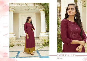 Kivi Super Lining Hand work kurtis with Palazzo Wholesaler