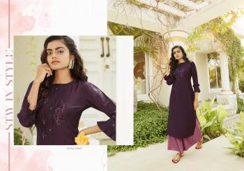 Kivi Super Lining Hand work kurtis with Palazzo Wholesaler