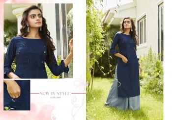 Kivi Super Lining Hand work kurtis with Palazzo Wholesaler