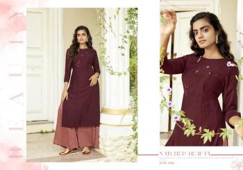 Kivi Super Lining Hand work kurtis with Palazzo Wholesaler